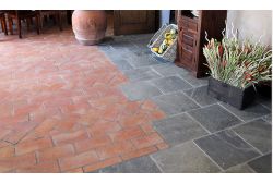 15x30 cm rechteckige Terracotta-Fliese